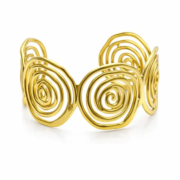 Stainless steel Orga Bangle