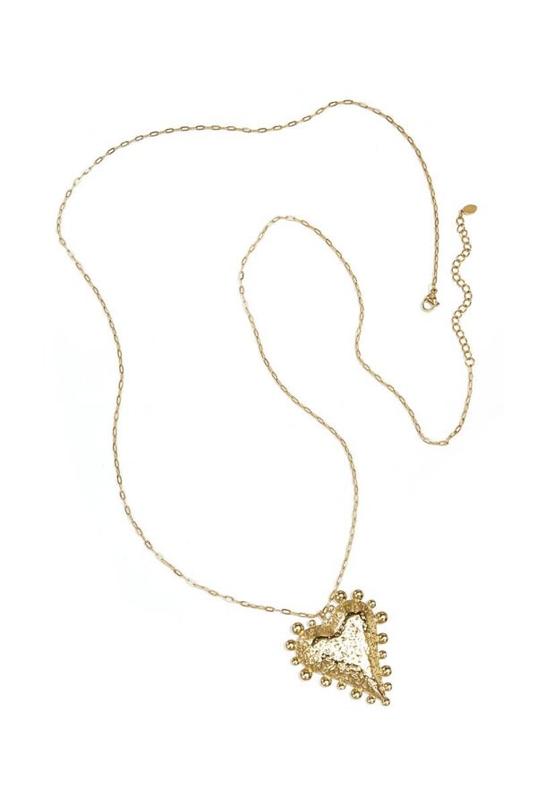 Ketting met statement Hart