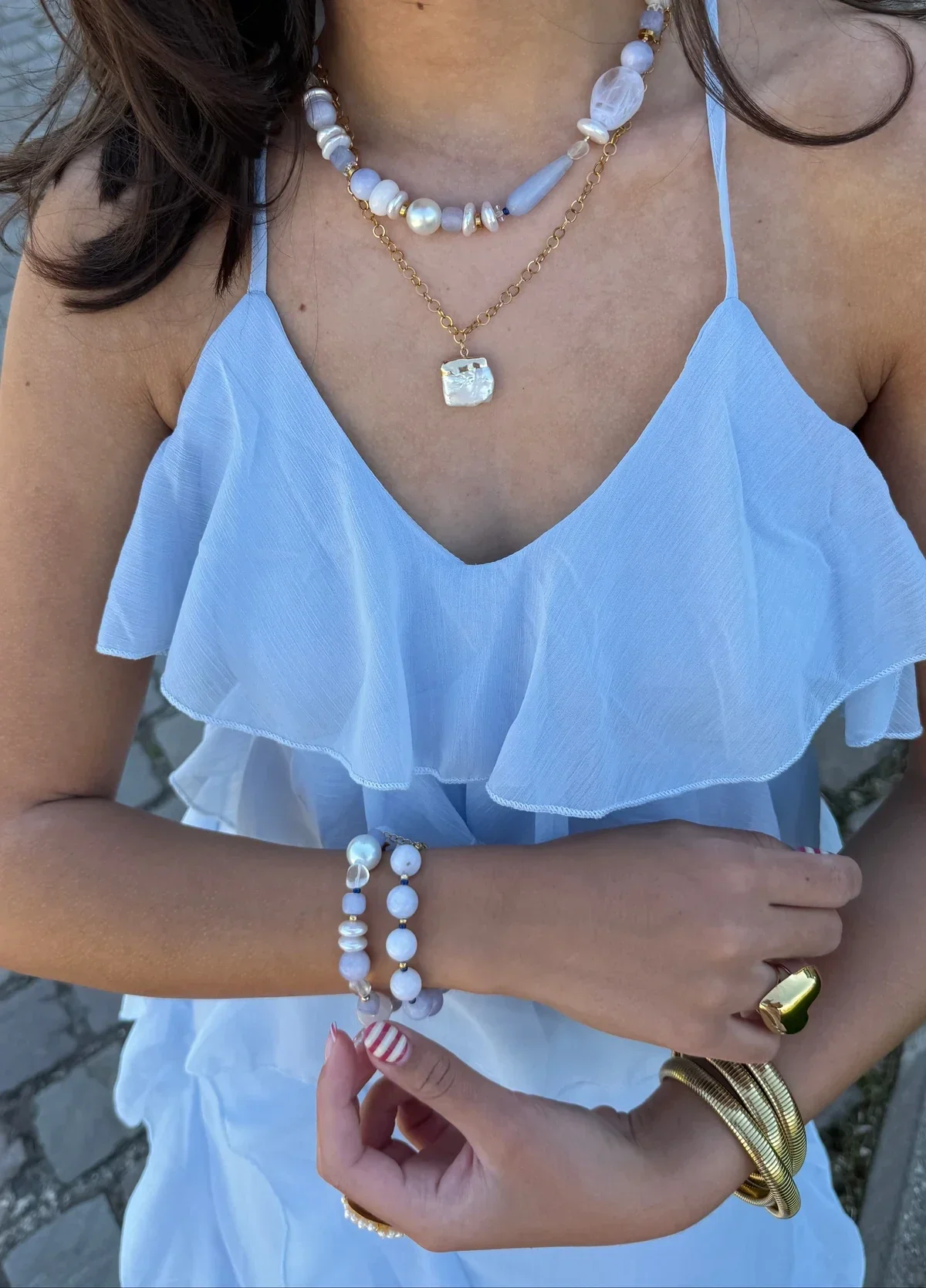 Flem the Label - Bracelet Cece Pearl