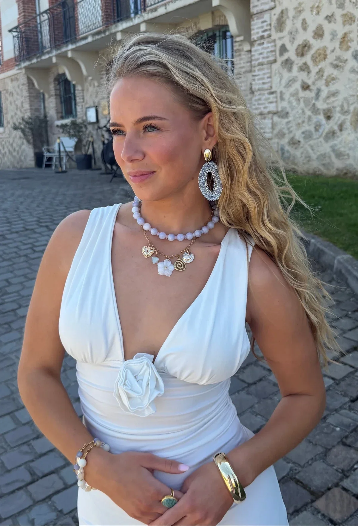 Flem the Label - Blauwe Ketting Aimee