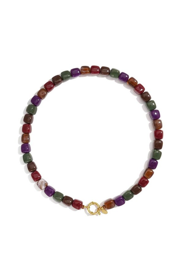 Acryl Kralenketting in 5 kleuren