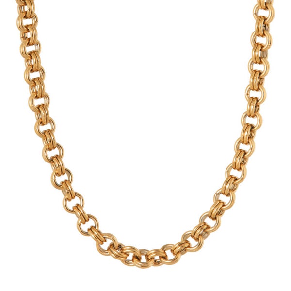 Label Kiki - Circles necklace gold