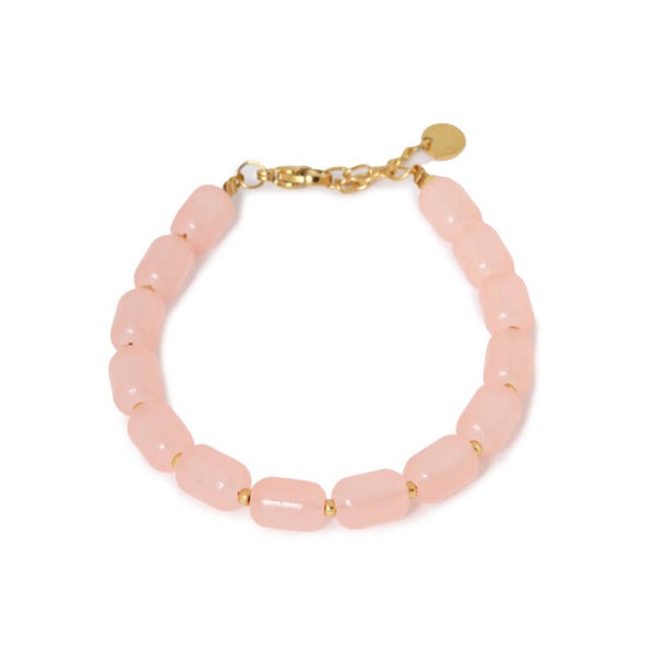 Label Kiki - Peachy beads bracelet gold