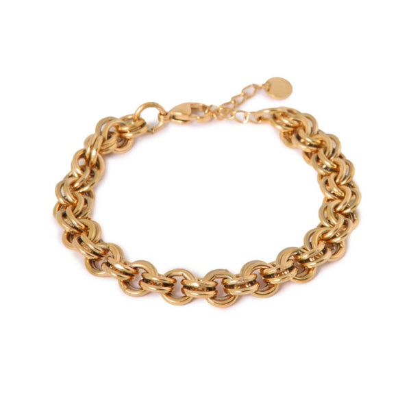 Label Kiki - Circles bracelet gold