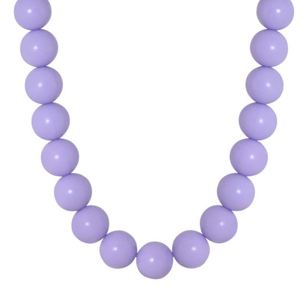 Label Kiki - Lavender glow necklace gold