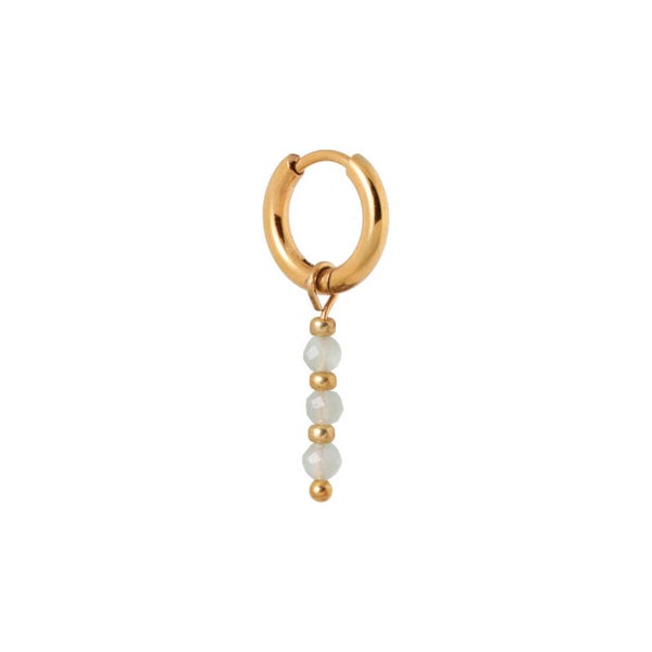 Label Kiki - Sage hoop gold