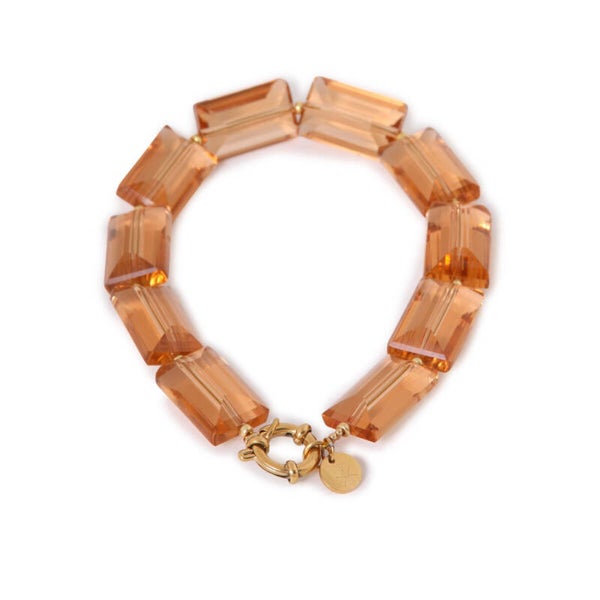 Label Kiki - Shiny blush bracelet gold