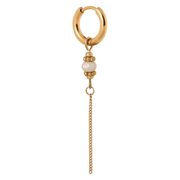 Label Kiki - Cloudy hoop gold