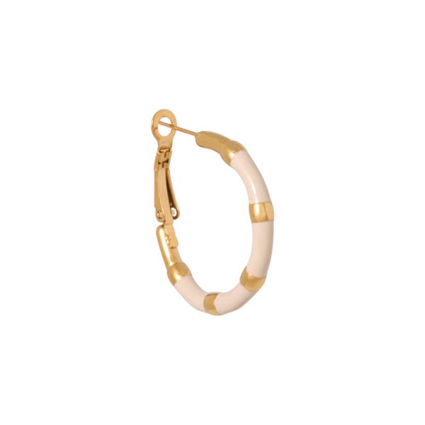 Label Kiki - Beige hoola hoop gold