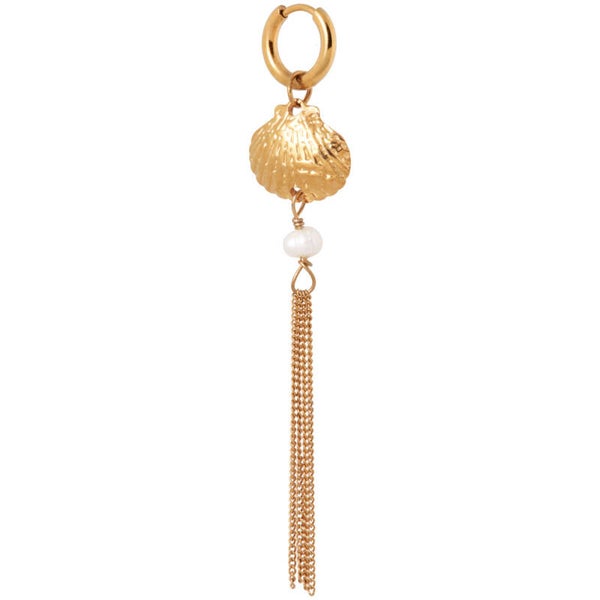 Label Kiki - Long shell hoop gold