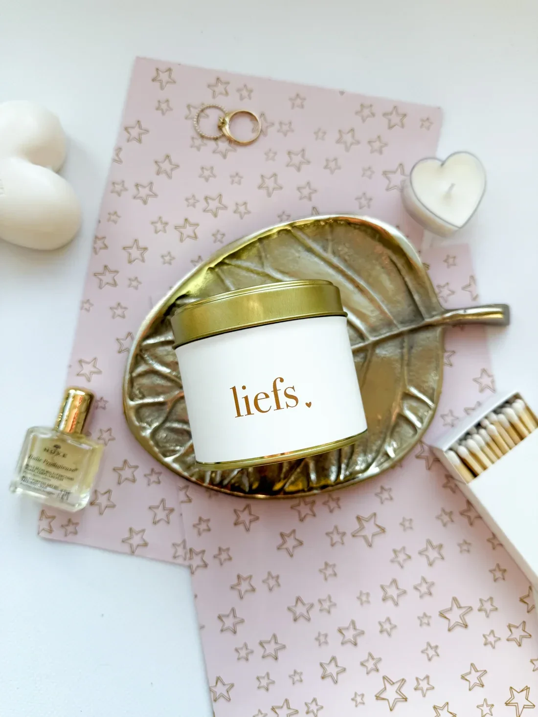 Geurkaars in blik | Liefs