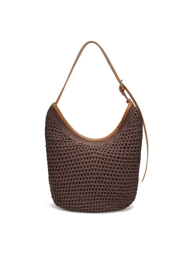 Beach- of citybags ik bruin, khaki of gebroken wit