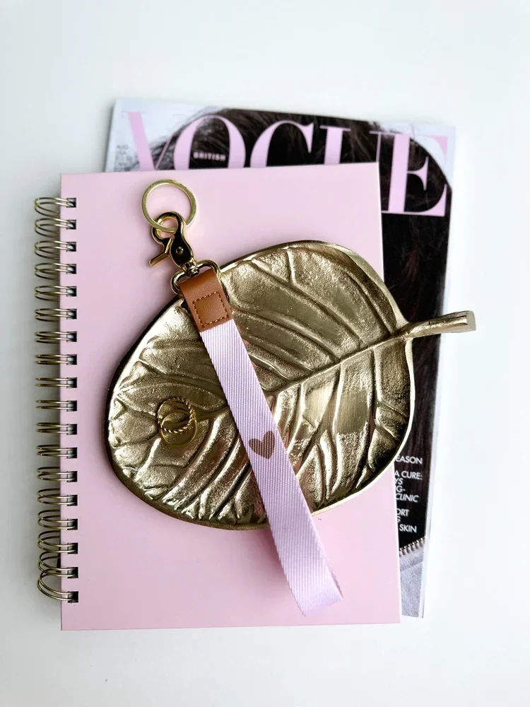 Keycord | Lichtroze met een hartje