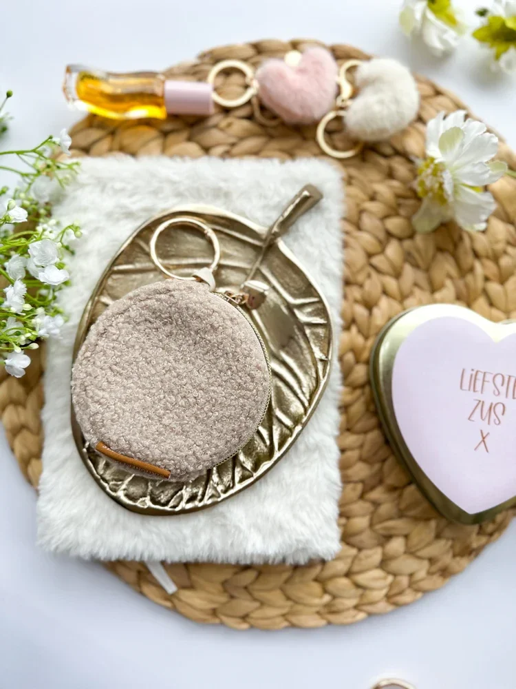 Portomoneetje | Teddy beige