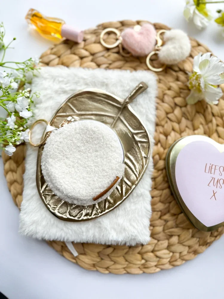 Portomoneetje | Teddy crème