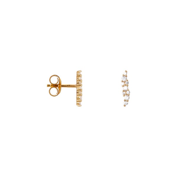 Label Kiki - Shiny wave gold