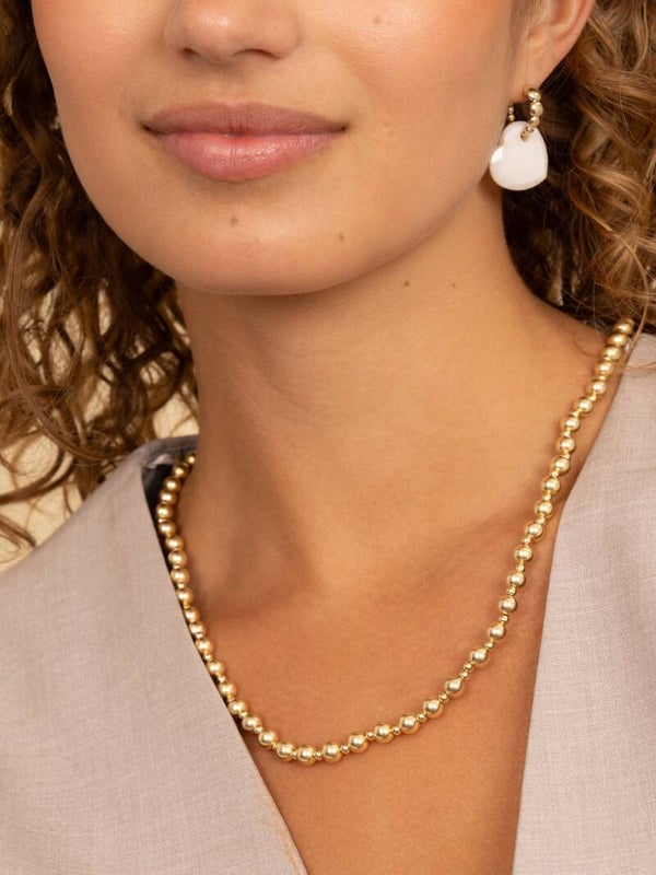 Ketting Beads 3 • 6 mm goud of zilver
