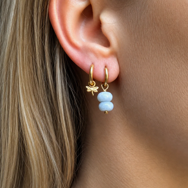 Studio Frenchie - Single Earring - Ocean Blue