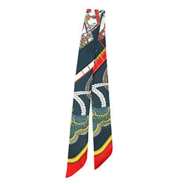BANDANA SJAAL MET LEVENDIGE PRINT