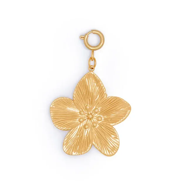 Sale Le Veer - Golden Flower charm