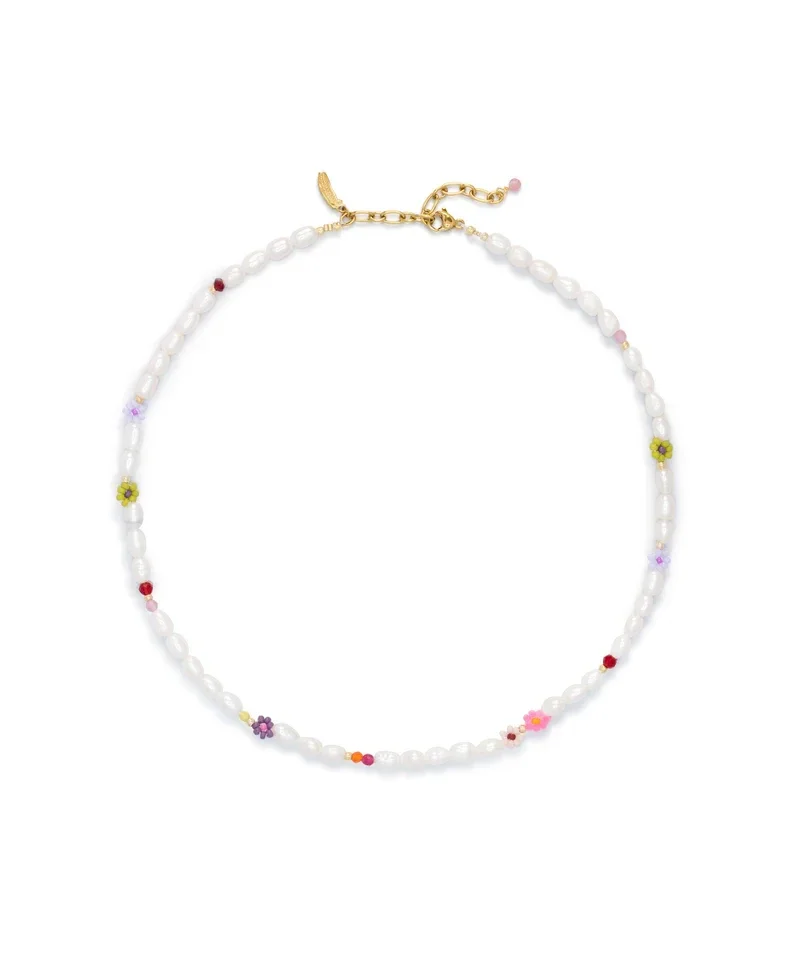 Le Veer - Daisy drop necklace