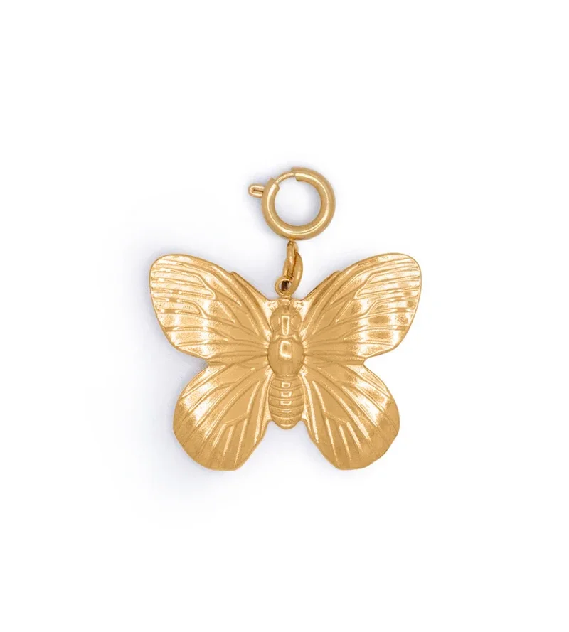 Le Veer - Golden butterfly charm