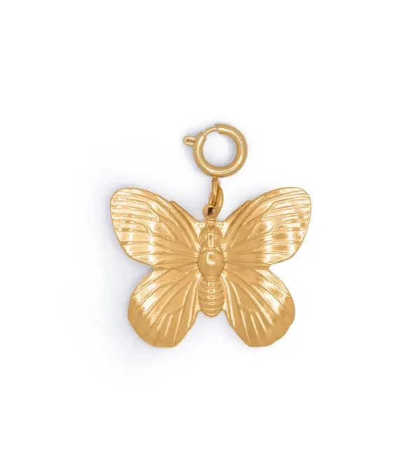Sale Le Veer - Golden butterfly charm