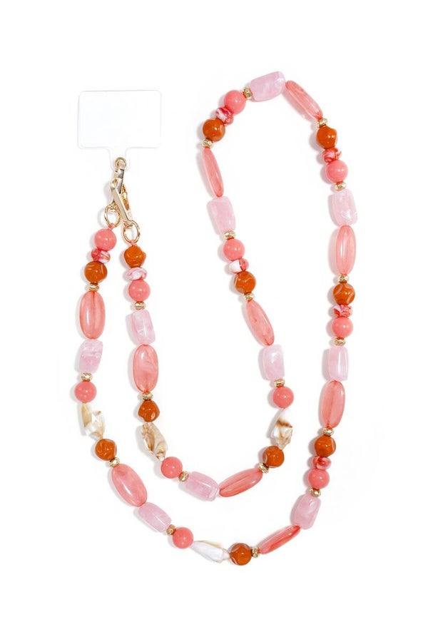 Telefoonketting met kralen