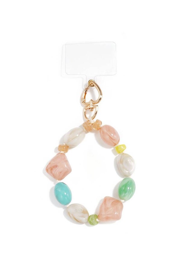 Telefoonketting met kralen
