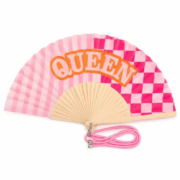 Waaier met leuke opdruk - Queen