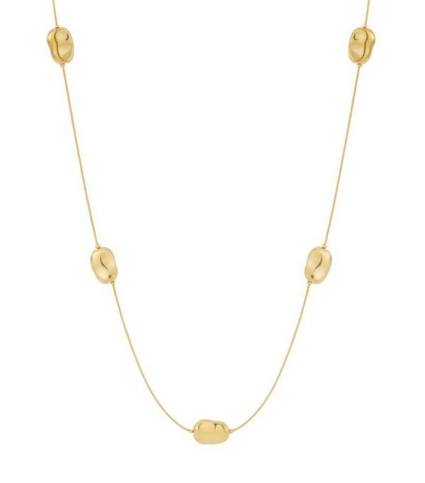 Gladde Bean lange ketting