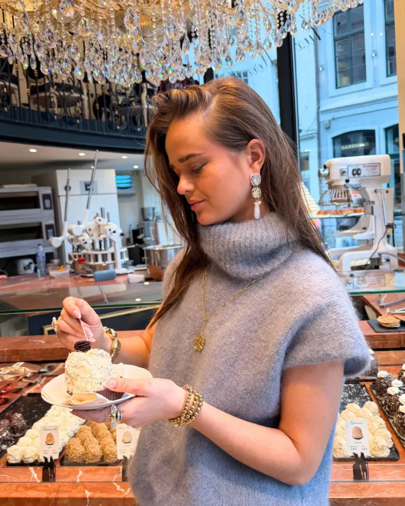 Flem the Label - Earring Bondi white