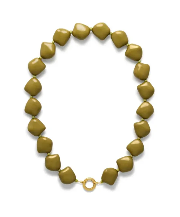 !!! Cooming soon !!! - Le Veer - Smashed Olive Ketting !!! Cooming soon !!!