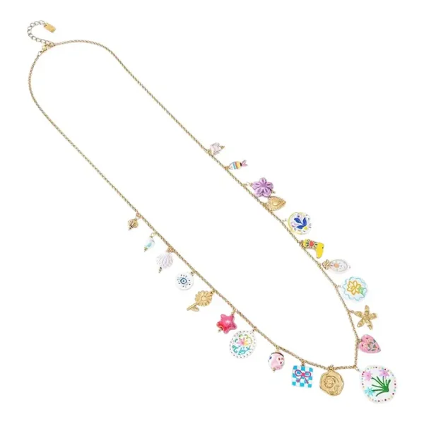Flower lange Bedelketting