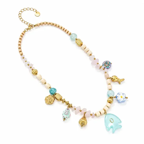 Tuna beads Ketting