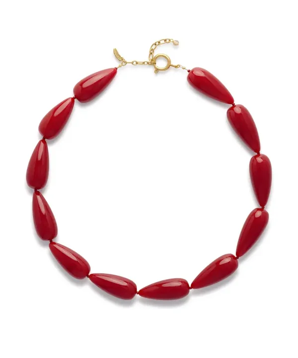 Le Veer - Muse Necklace red