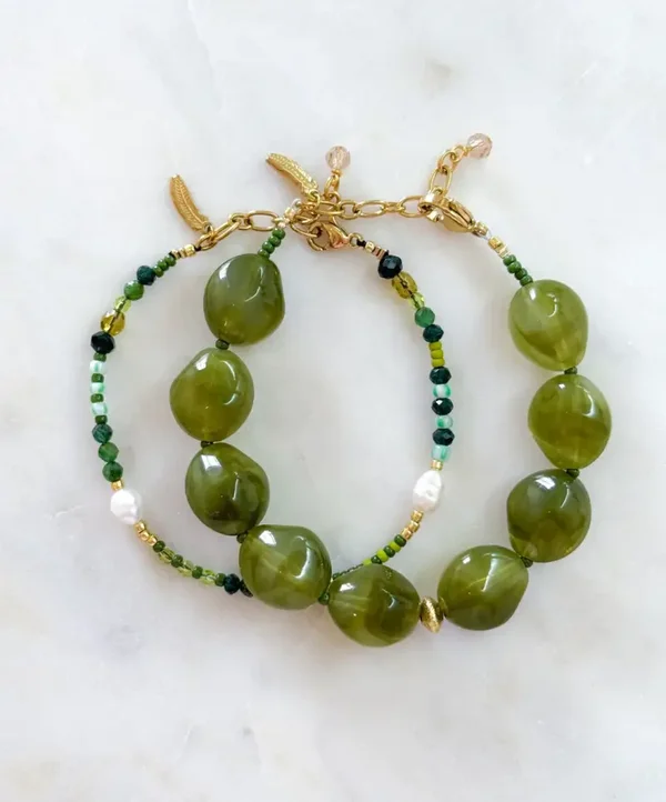 Le Veer - Hula green Bracelet
