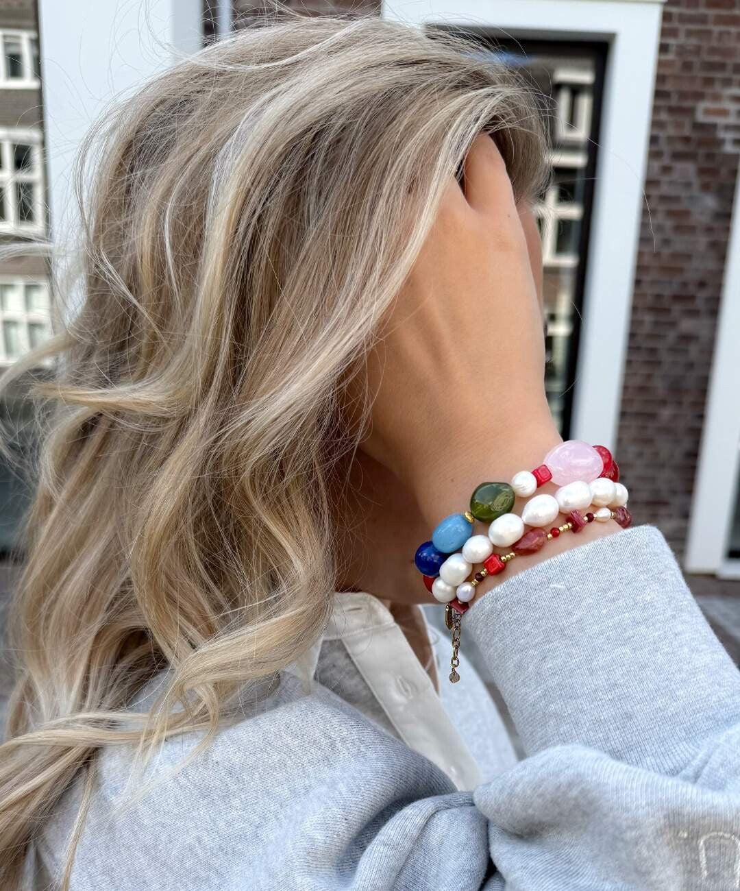 Le Veer - Cloudy Pearl Bracelet