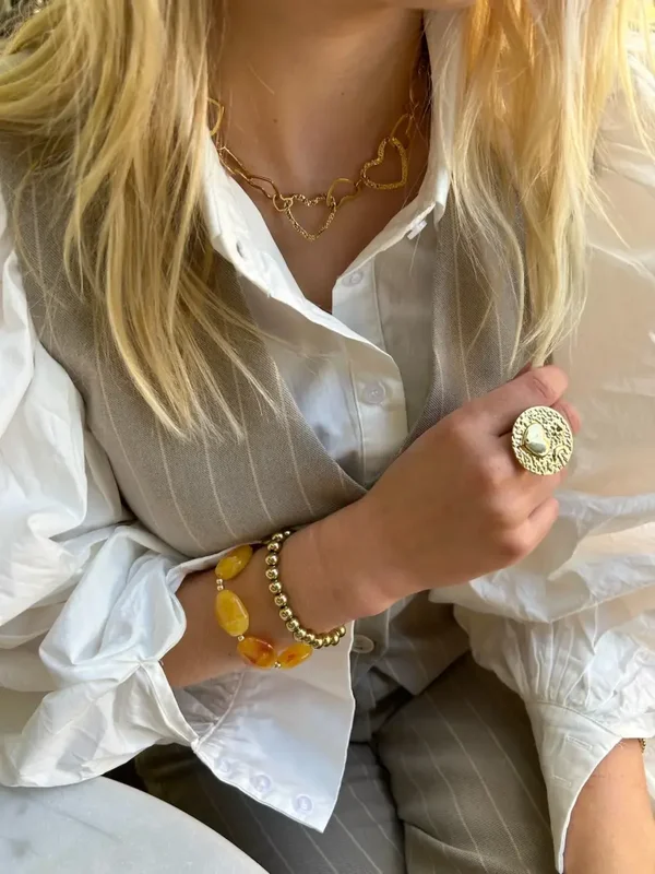 Flem the Label - Bracelet Flemmie - Yellow
