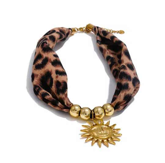 Bandanaketting Wildlife met bedels