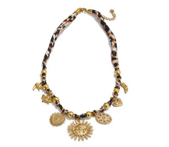 Bandanaketting Wildlife met bedels