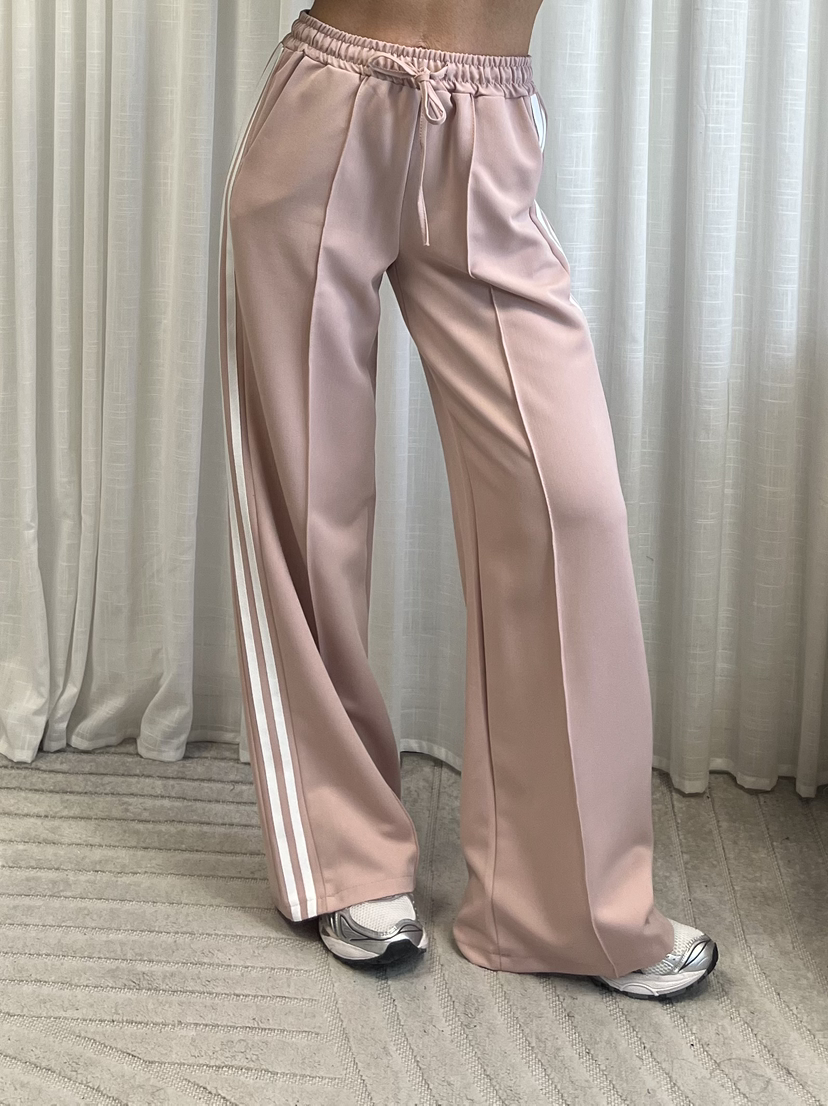 Wide leg pants rose