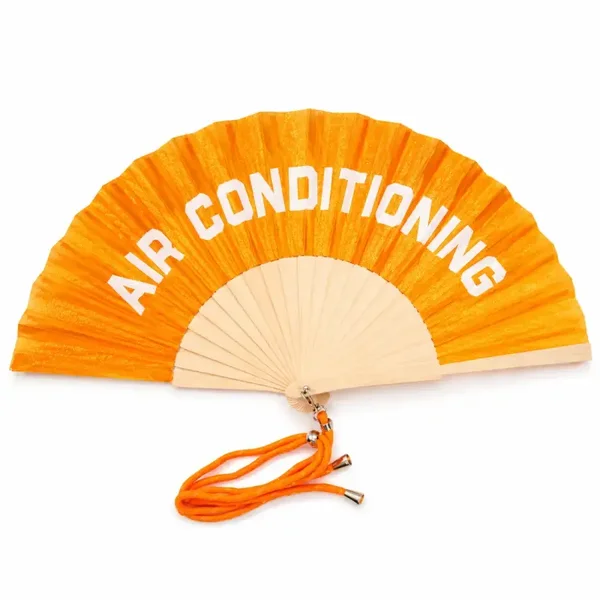 Waaier met leuke opdruk en hengsel - Airconditioning