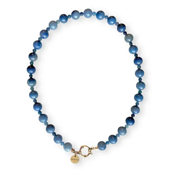 Studio Frenchie - Necklace Denim Blue
