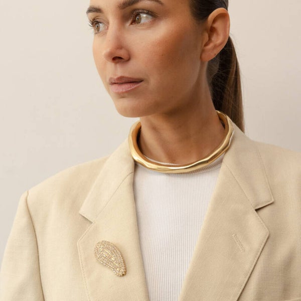 Souvenirs de Pomme - Vive statement Cuff Necklace