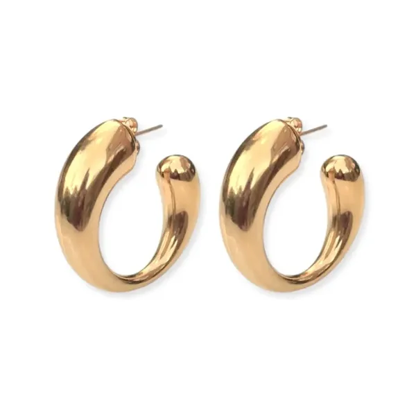 Studio Frenchie - Earrings - Chunky Gold