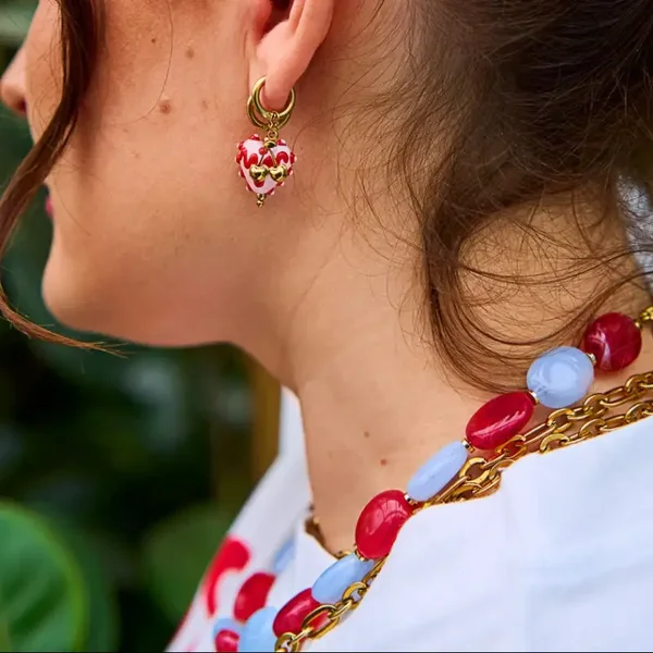 Studio Frenchie - Single Earring - Loving Heart