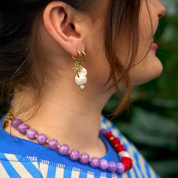 Studio Frenchie - Single Earring - Palm Tree