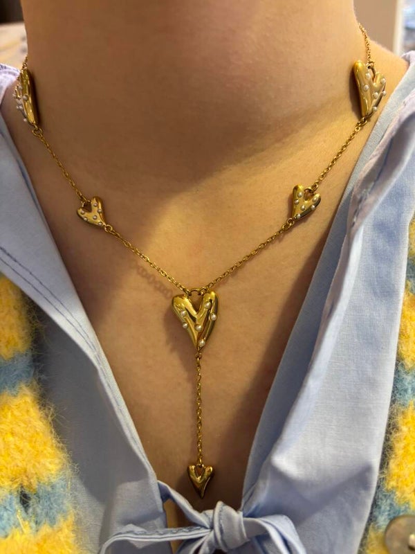 Stainless steel - Parel Y Ketting