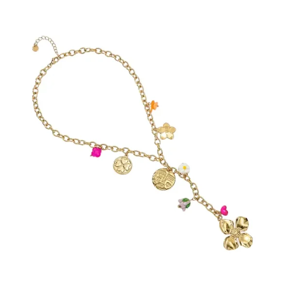 Stainless steel - Summer Y bedelketting